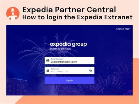 expedia login extranet
